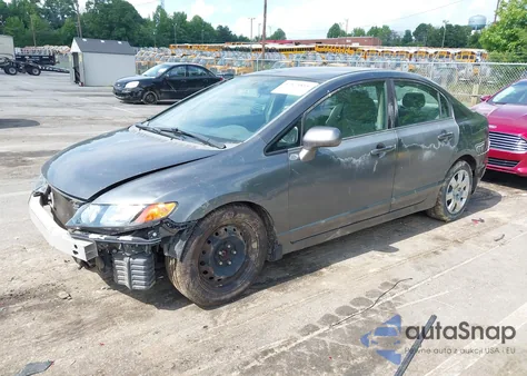 2009 Honda Civic Lx из США, поврежденный, VIN 2HGFA165X9H522483